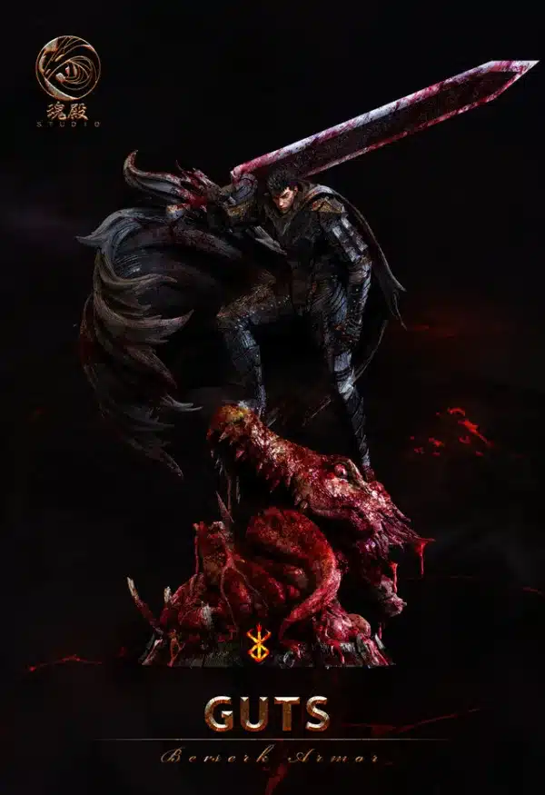Berserk HunDian Studio Guts Resin Statue 2