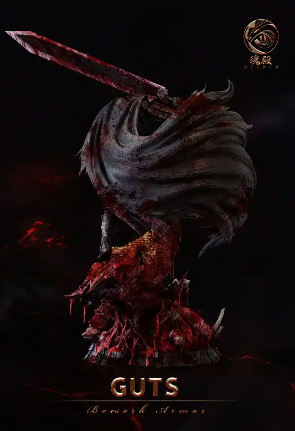 Berserk HunDian Studio Guts Resin Statue 4