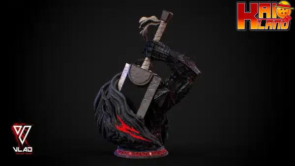 Berserk Vlad Studio Guts bust Resin Statue 8