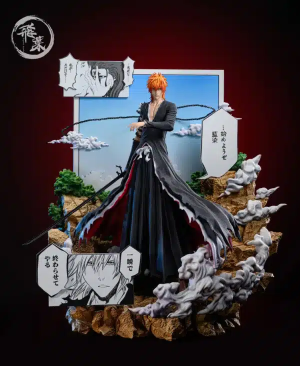 Bleach FlyLeaf Studio Comic Version Ichigo Resin Statue 4