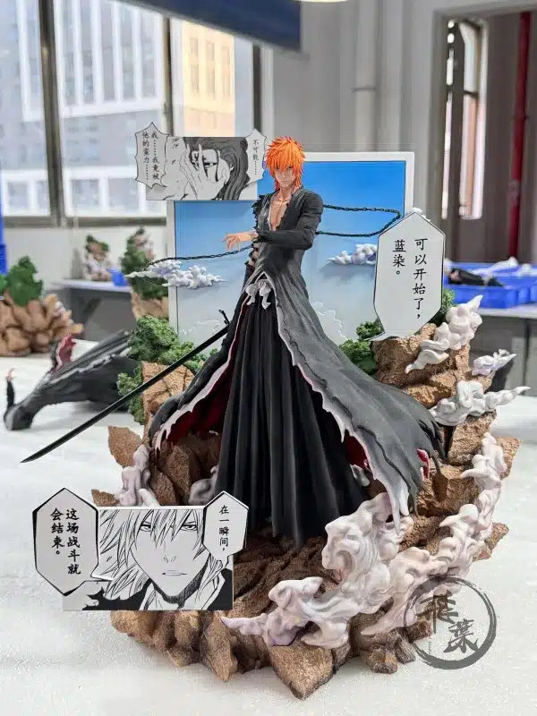 Bleach FlyLeaf Studio Comic Version Ichigo Resin Statue