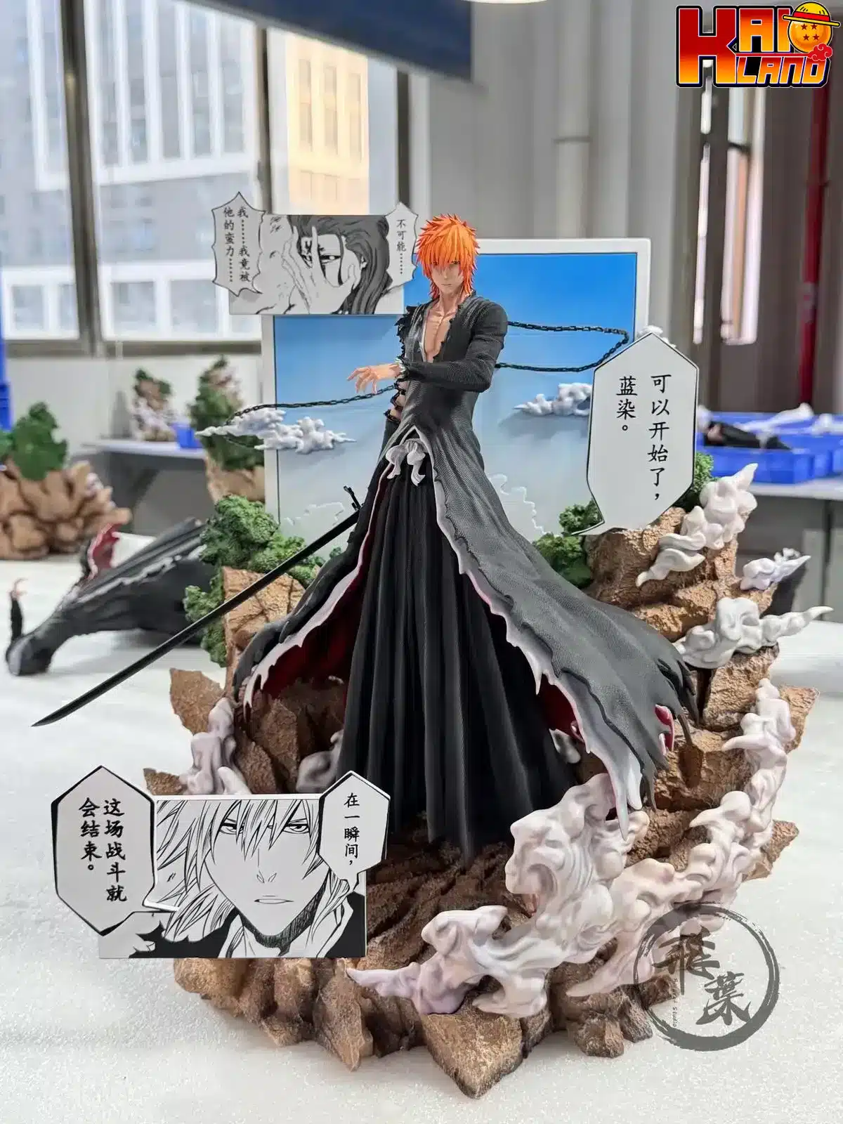 Bleach FlyLeaf Studio Comic Version Ichigo Resin Statue