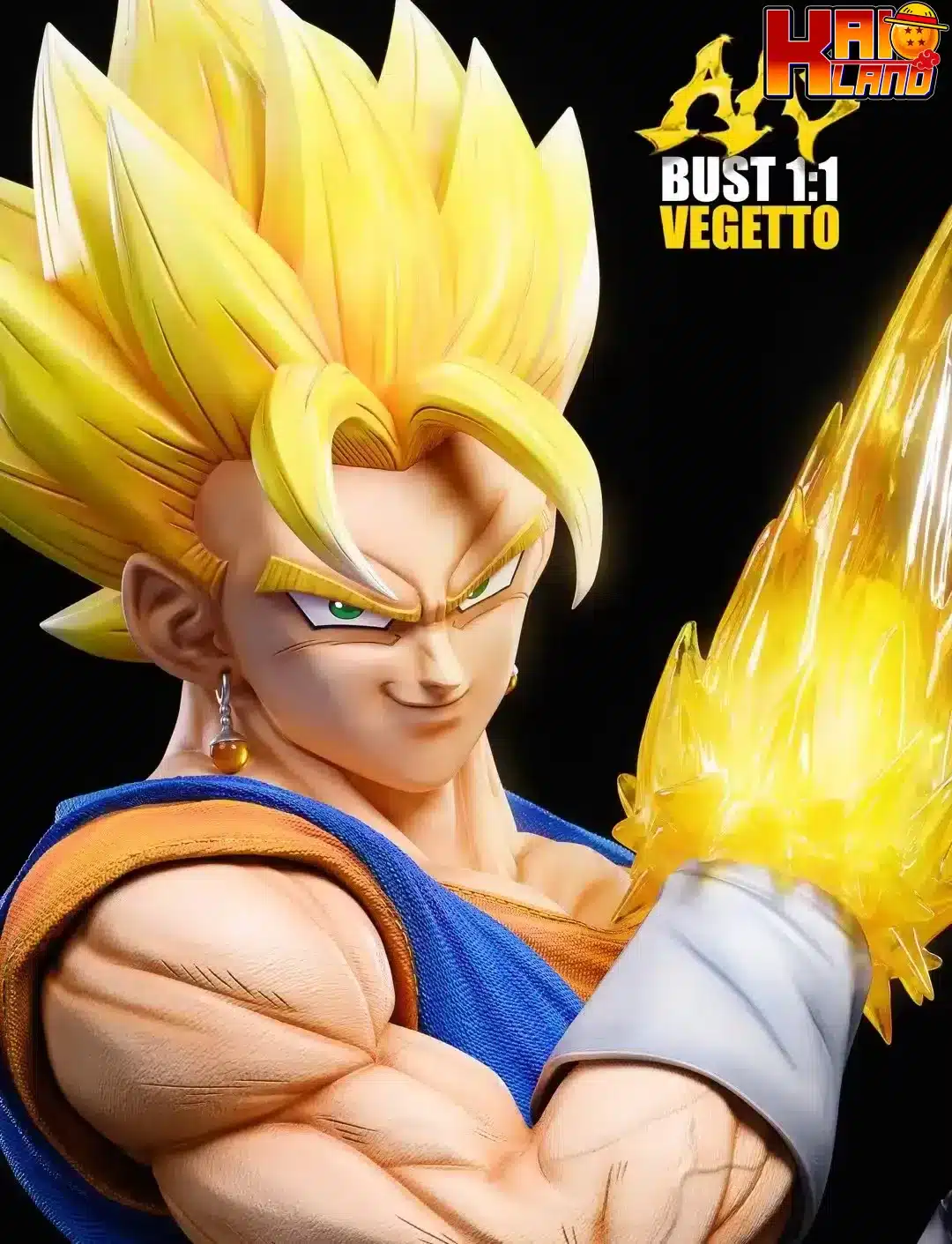 在庫ドラゴンボール 1:1 ゴジータベジットバスト像飾り樹脂素材