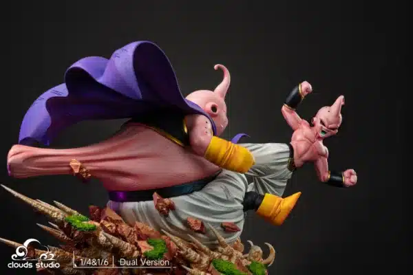 Dragon Ball Clouds Studio Fat Buu Vs Kid Buu Battle Resin Statue 6