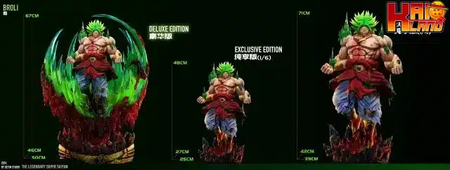 Dragon Ball Deyin studio Broly Resin Statue