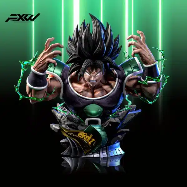 Dragon Ball FXW Studio Bust Broly Resin Statue Resin Statue 1