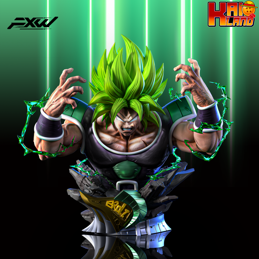 Dragon Ball FXW Studio Bust Broly Resin Statue Resin Statue - Kaioland