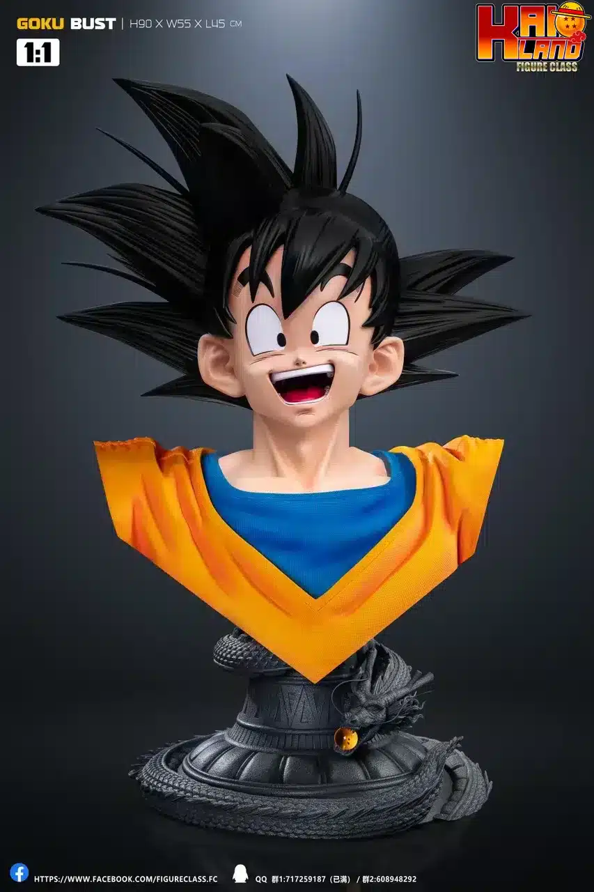Dragon Ball Figure Class Studio Goku Smile Bust Resin Statue
