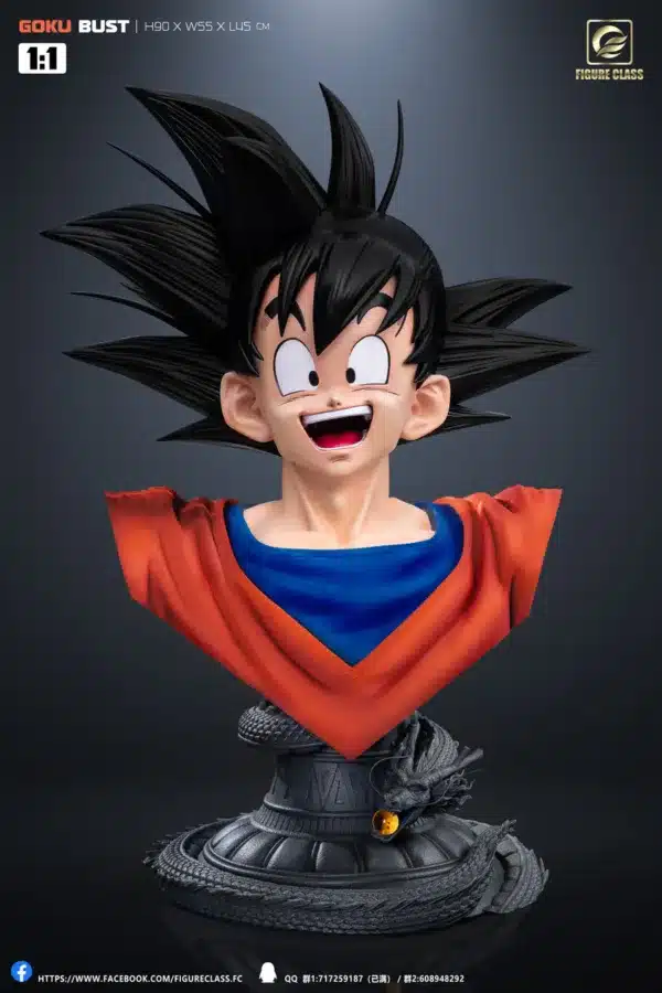 Dragon Ball Figure Class Studio Goku Smiling Bust Resin Statue 2