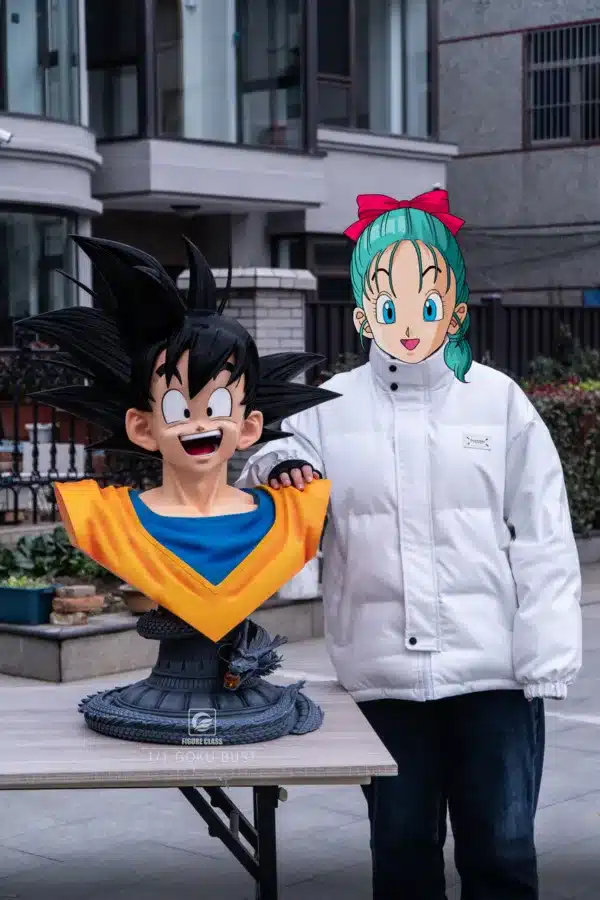 Dragon Ball Figure Class Studio Goku Smiling Bust Resin Statue 3