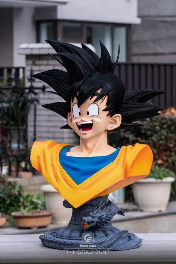 Dragon Ball Figure Class Studio Goku Smiling Bust Resin Statue 5