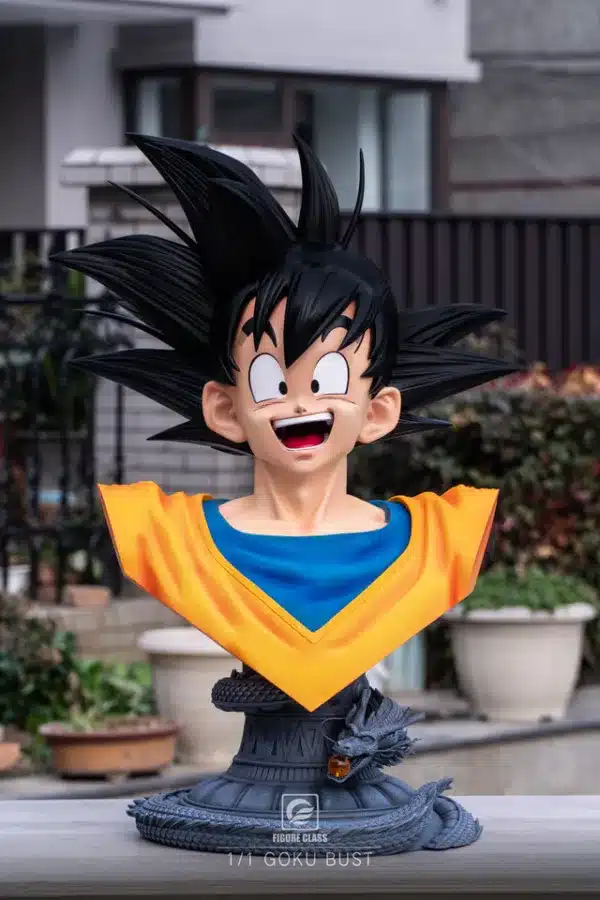 Dragon Ball Figure Class Studio Goku Smiling Bust Resin Statue 6