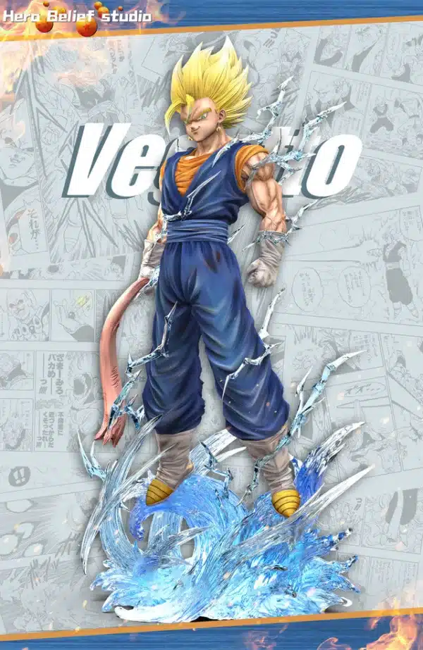 Dragon Ball Hero Belief Studio Vegetto Resin Statue 2