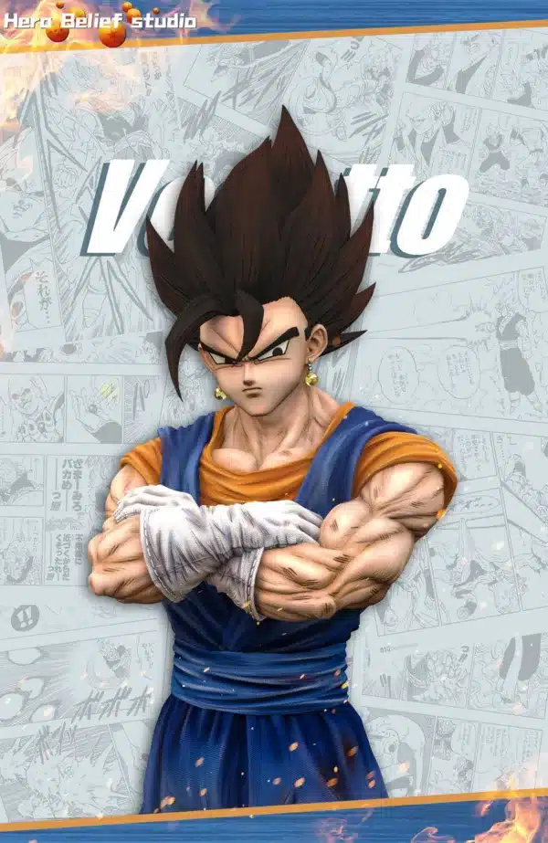 Dragon Ball Hero Belief Studio Vegetto Resin Statue 4