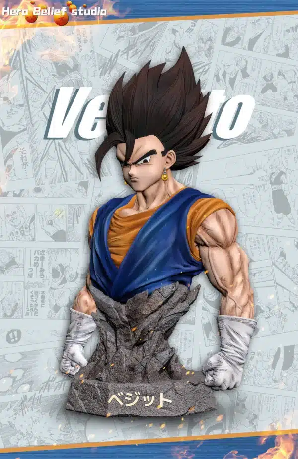 Dragon Ball Hero Belief Studio Vegetto Resin Statue 5
