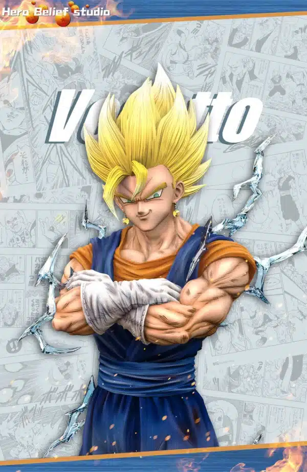 Dragon Ball Hero Belief Studio Vegetto Resin Statue 6