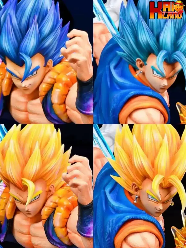 Dragon Ball Kylin Studio Vegito x Gogeta Resin Statue 5 jpg