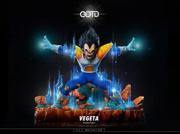 Dragon Ball OOTD Studio Vegeta Resin Statue 5