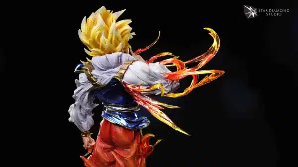 Dragon Ball Star Diamond Studio Goku Yardrat Resin Statue 3