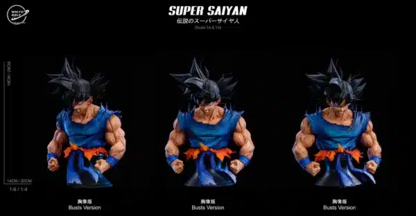 Dragon Ball White Hole Studio The legendary Super Saiyan Goku Statue Resin Statue 7
