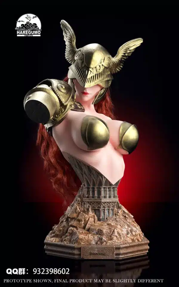 Elden Ring Haregumo Studio Malenia Bust Resin Statue 10