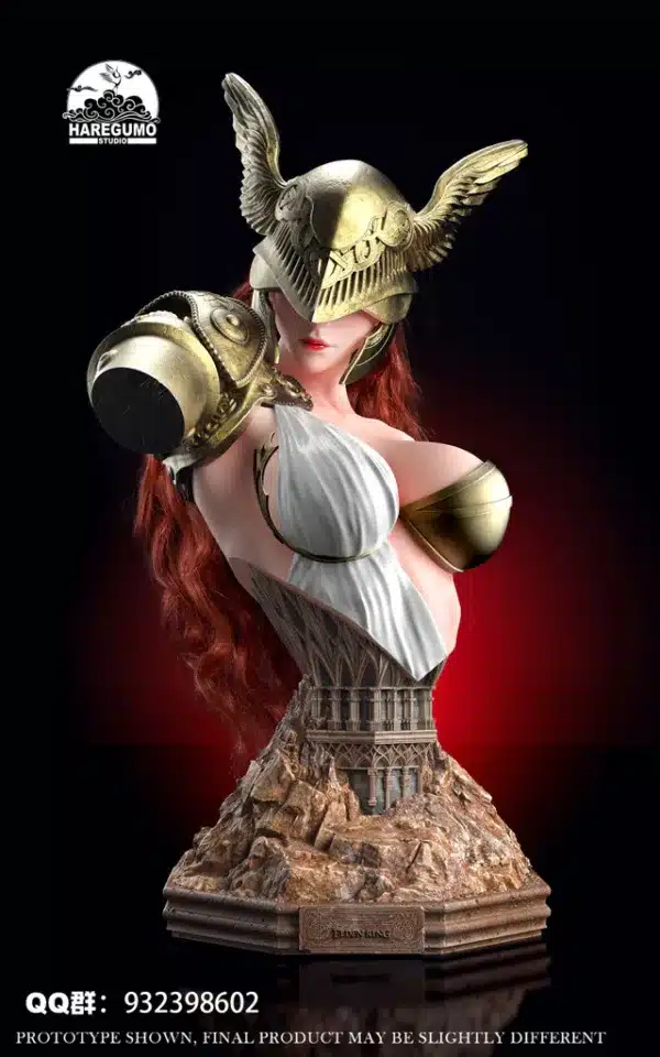 Elden Ring Haregumo Studio Malenia Bust Resin Statue 11