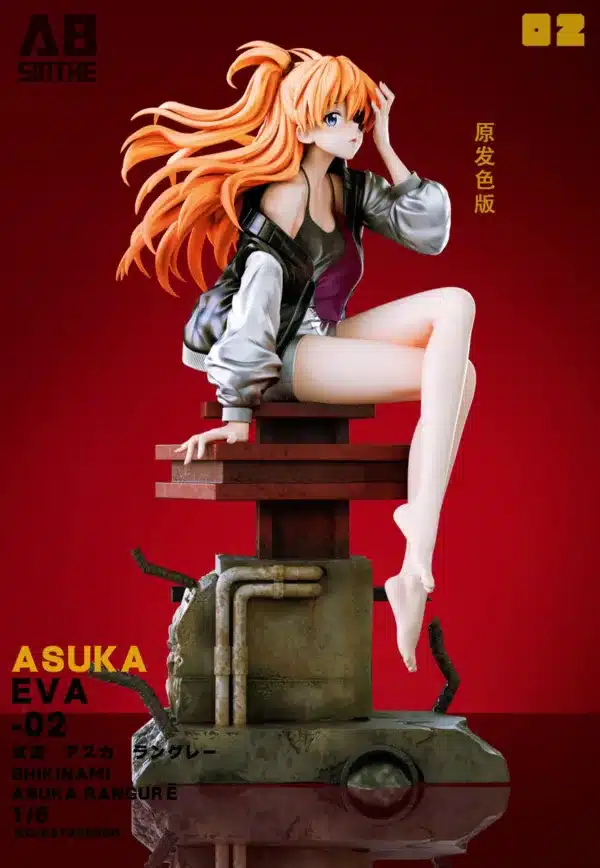Evangelion ABsinthe Studio Asuka Resin Statue 1