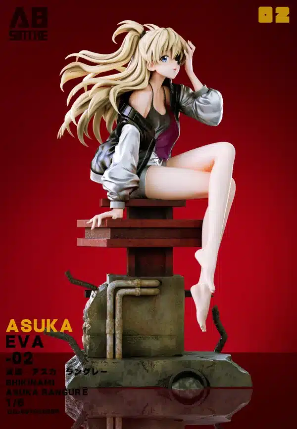 Evangelion ABsinthe Studio Asuka Resin Statue 2