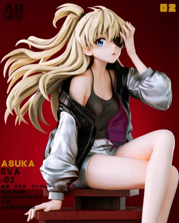 Evangelion ABsinthe Studio Asuka Resin Statue 3