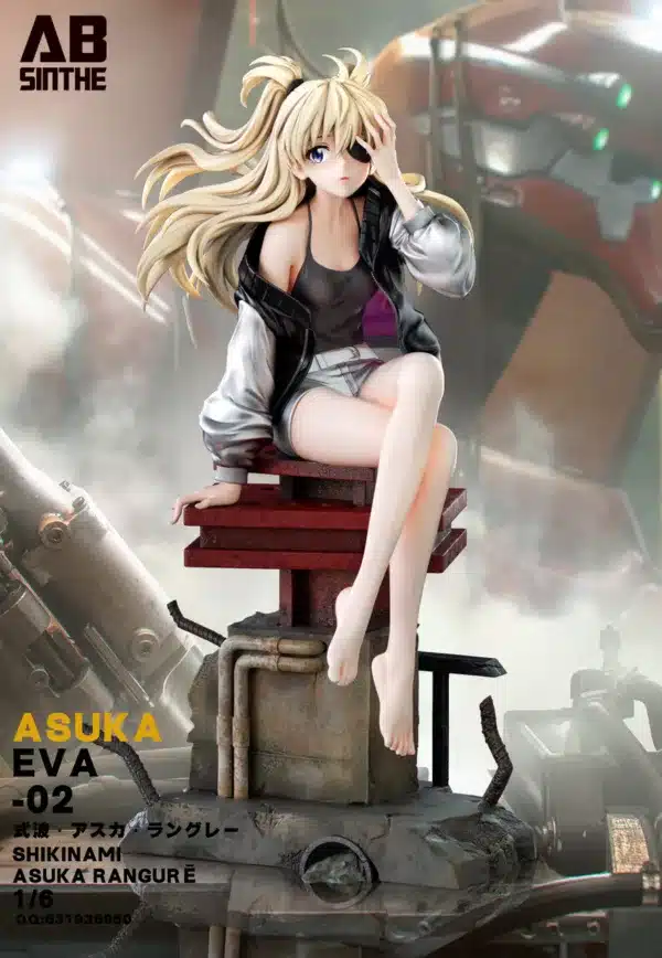 Evangelion ABsinthe Studio Asuka Resin Statue 7