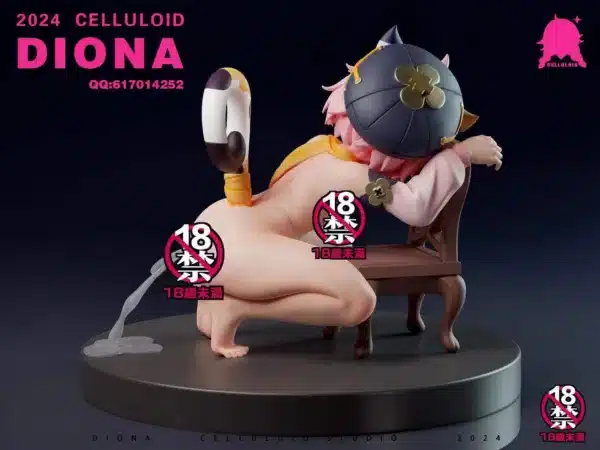 Genshin Impact Celluloid Studio Diona Resin Statue 4