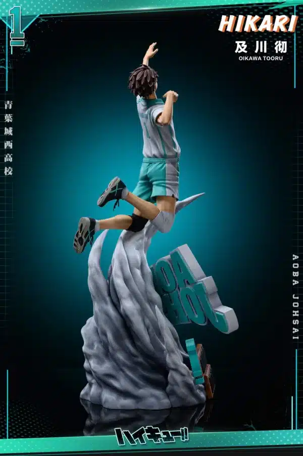 Haikyu Hikari Studio Toru Oikawa Resin Statue 4
