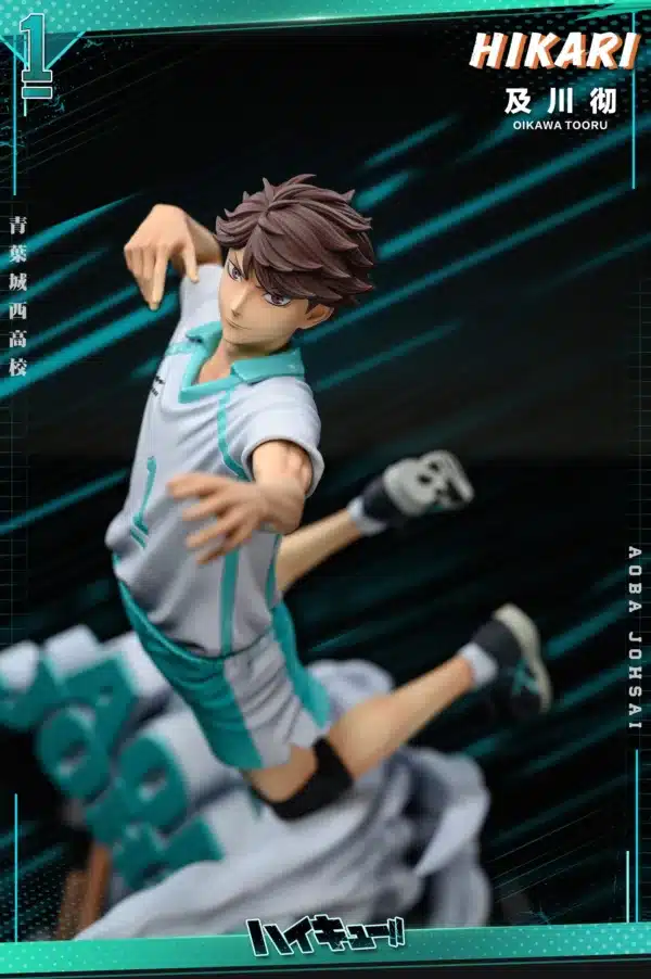 Haikyu Hikari Studio Toru Oikawa Resin Statue 5