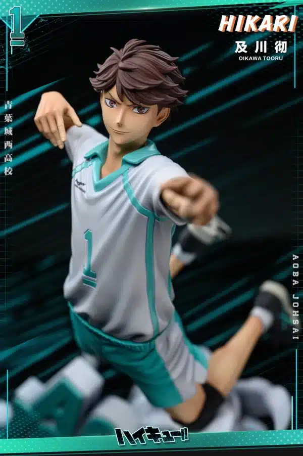 Haikyu Hikari Studio Toru Oikawa Resin Statue 6