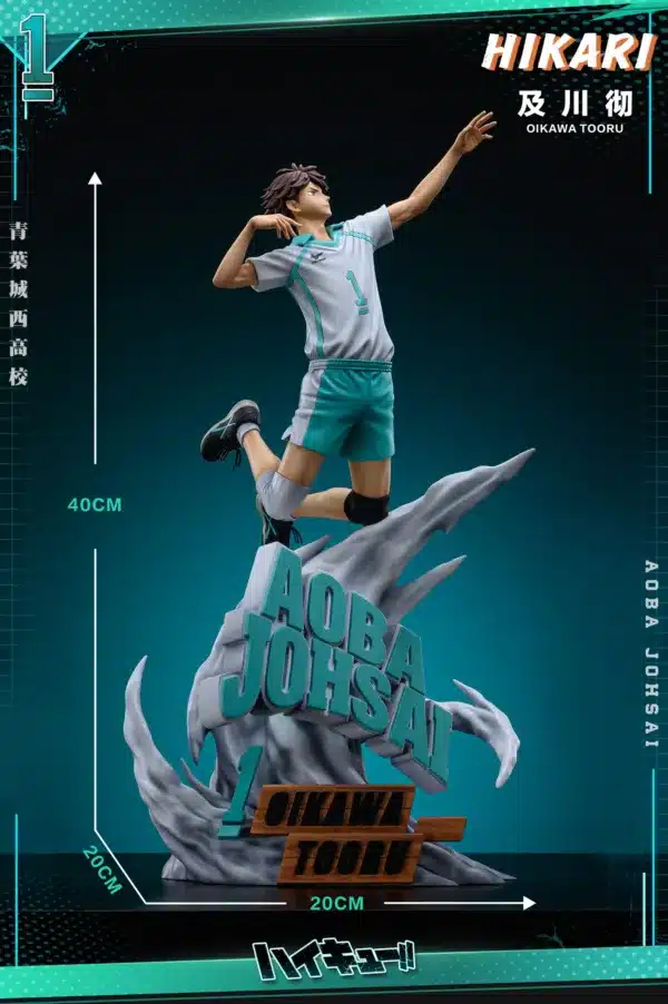 Haikyu Hikari Studio Toru Oikawa Resin Statue 7