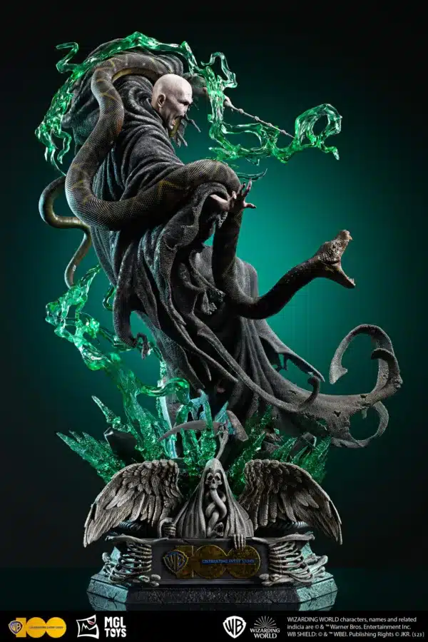 Harry Potter MGL TOYS Studio Harry Potter VS Lord Voldemort Licensed Resin Statue 6