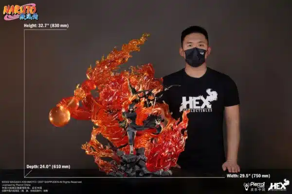 Hex Collectibles Uchiha Itachi Diorama Susanoo Resin Statue 12
