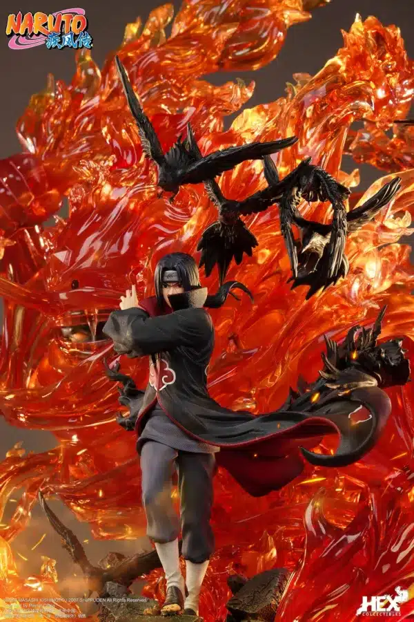 Hex Collectibles Uchiha Itachi Diorama Susanoo Resin Statue 4