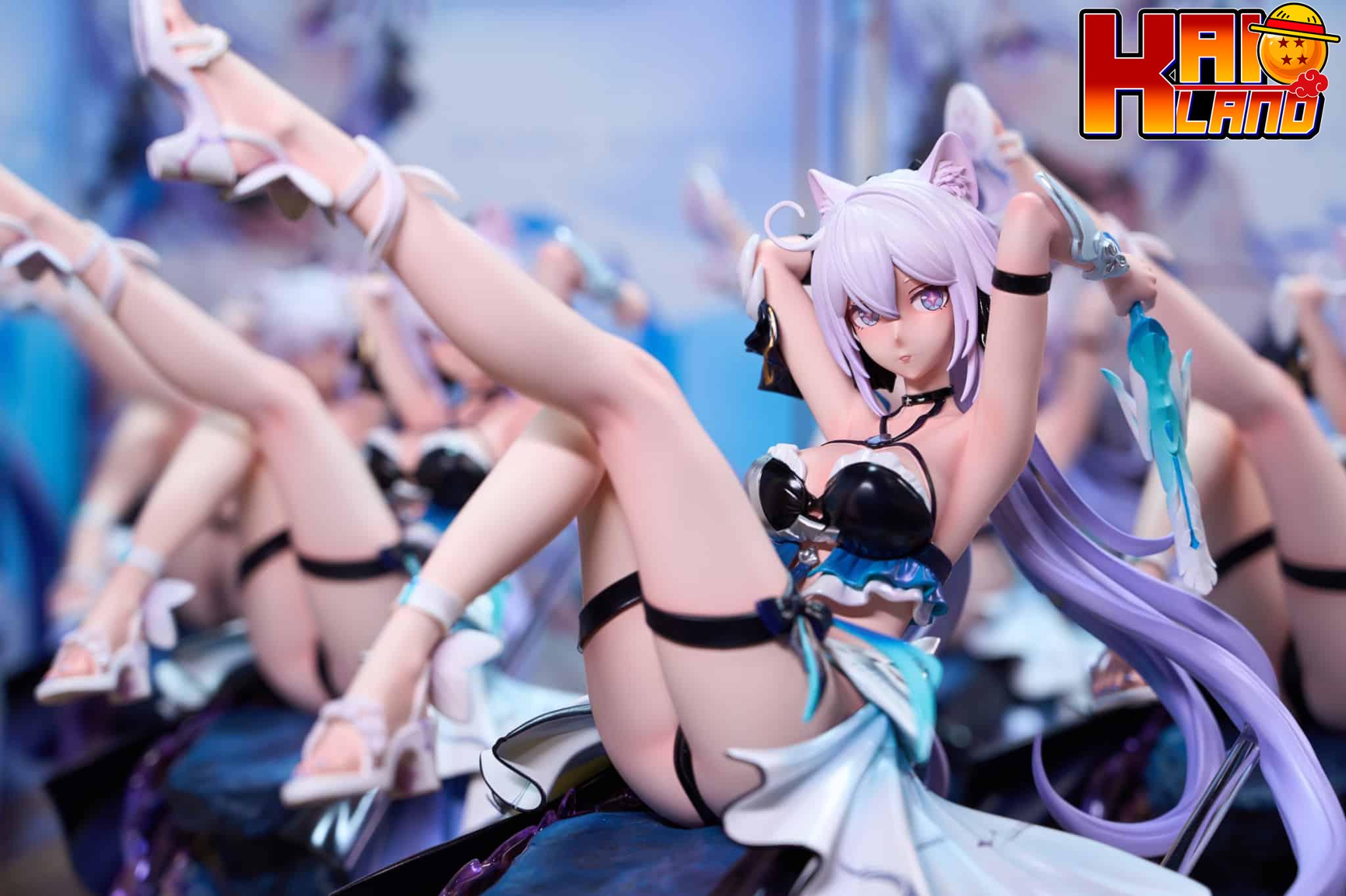 Honkai Impact 3rd Arctic Wolf Studio Kiana Herrscher of Finality Selenic Ripples Resin Statue
