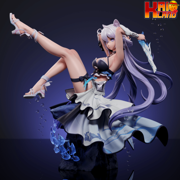 Honkai Impact 3rd Arctic Wolf Studio Kiana Herrscher of Finality Selenic Ripples Resin Statue 2