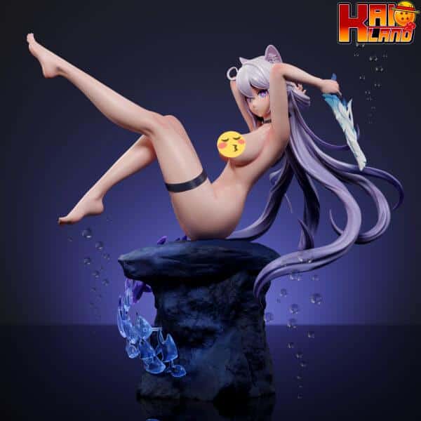 Honkai Impact 3rd Arctic Wolf Studio Kiana Herrscher of Finality Selenic Ripples Resin Statue 7