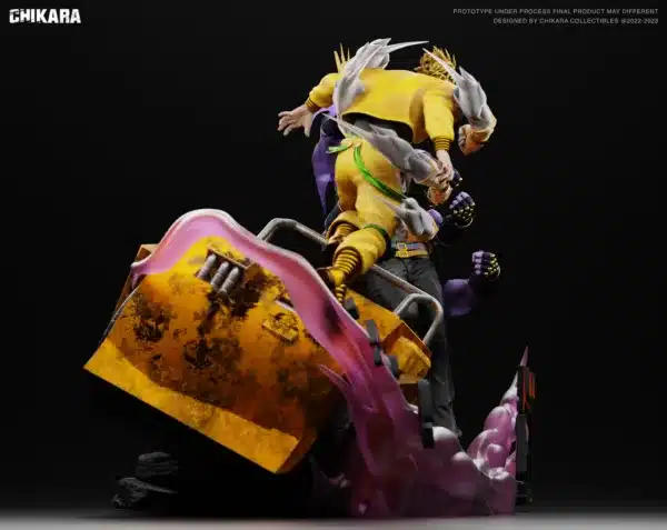 JoJos Bizarre Adventure Chikara Studio Jotaro Vs Dio Resin Statue 5
