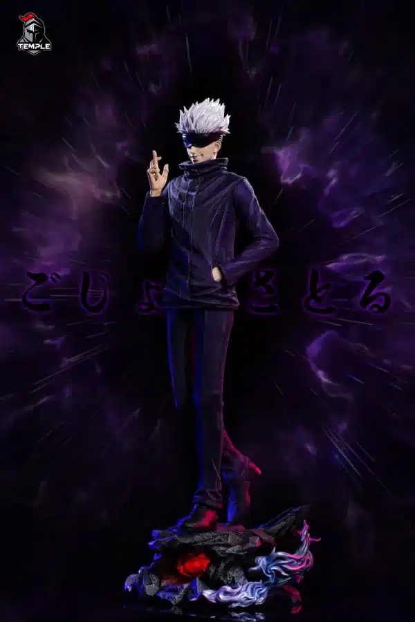 Jujutsu Kaisen Di Tai She Studio x Temple Studio Satoru Gojo Resin Statue 3