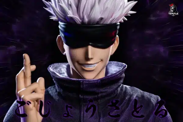 Jujutsu Kaisen Di Tai She Studio x Temple Studio Satoru Gojo Resin Statue 4
