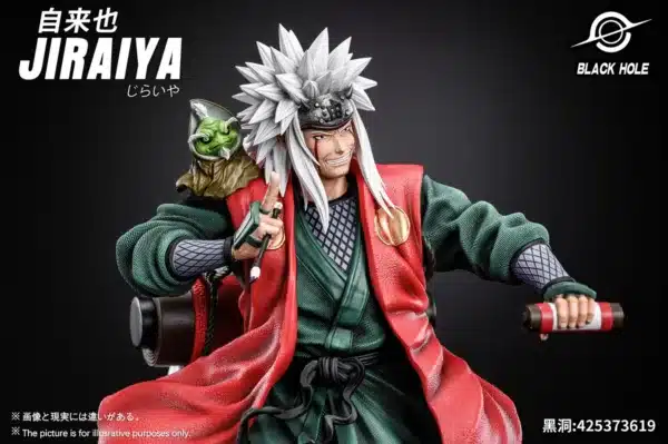 Naruto Black Hole Studio Jiraiya Resin Statue5