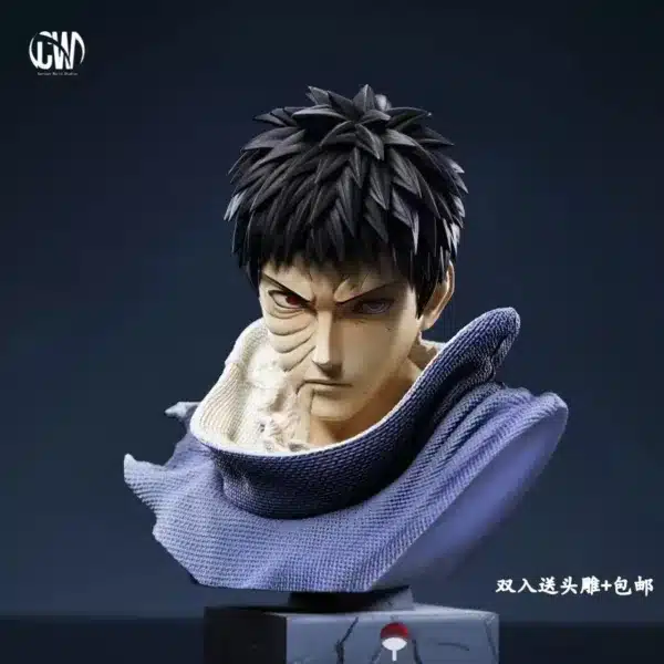 Naruto CW Studio Kakashi x Obito Resin Statue 2