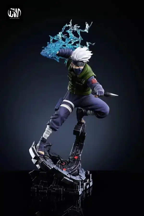 Naruto CW Studio Kakashi x Obito Resin Statue 4