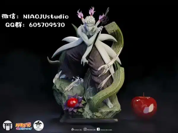 Naruto Niaoju x Clown Studio Six Paths Obito Resin Statue 1