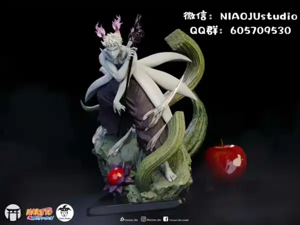 Naruto Niaoju x Clown Studio Six Paths Obito Resin Statue 3