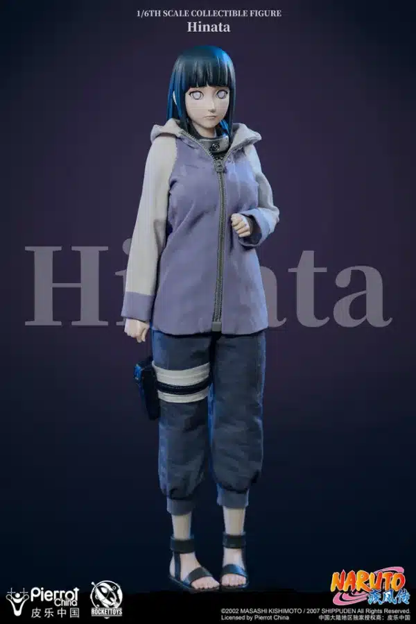 Naruto Rocket Toys Hinata Figure Licensed PVC 3